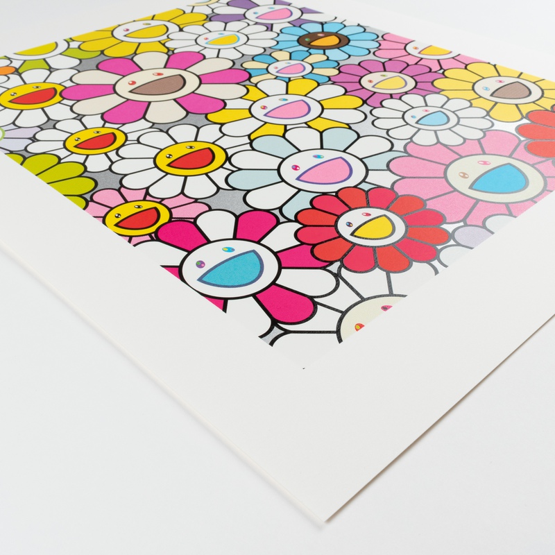 view:71602 - Takashi Murakami, A Little Flower Painting: Pink, Purple and Many Other Colors - 