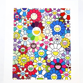 Takashi Murakami, A Field of Flowers Seen from the Stairs to Heaven