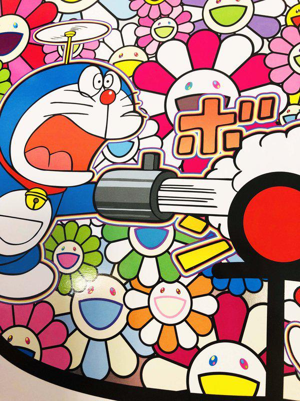view:41266 - Takashi Murakami, Mr. Fujiko F. Fujio and Doraemon Are in the Field of Flowers - 