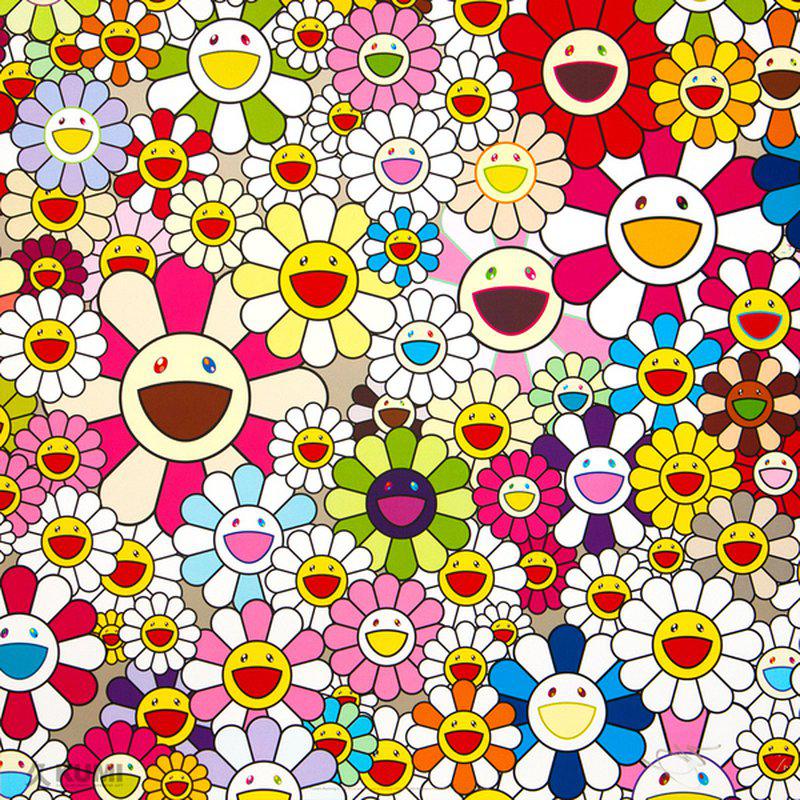 Takashi Murakami Flowers Blooming In This World And The Land Of Nirvana 2 For Sale Artspace