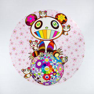 Sakura and Panda art for sale