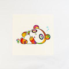\"Murakami Panda Parent and Cub\" Mサイズ Takashi Murakami - Panda Parent and Cub in a Shower Cherry