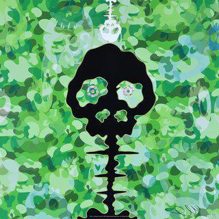 TIME: CAMOUFLAGE MOSS GREEN art for sale