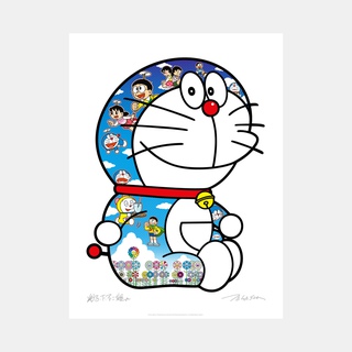 Takashi Murakami, Doraemon Sitting Up: A Pleasant Day Under The Blue Sky