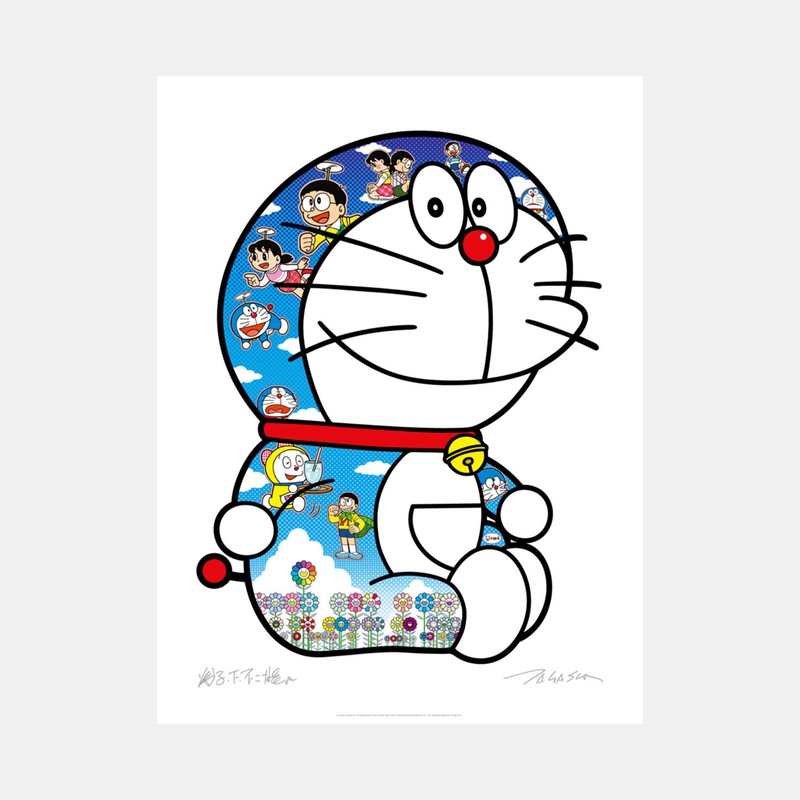 Takashi Murakami x Doraemon A Tote Bag