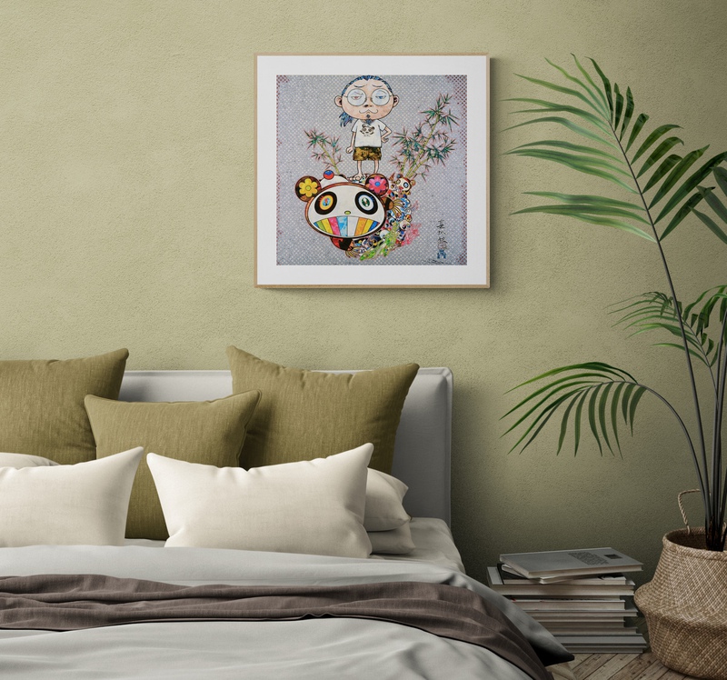 Takashi Murakami - Panda Family and Me, Pop Art, Superflat