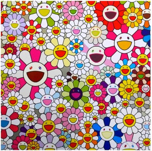Takashi Murakami - Flowers Blooming in the World and the Land of Nirvana