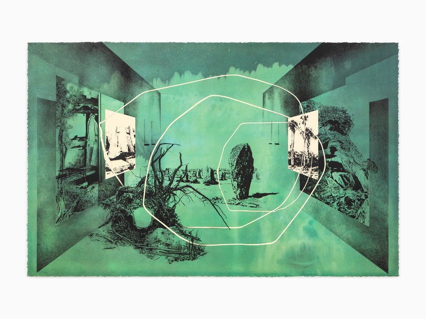 green car crash warhol