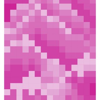 The Bruce High Quality Foundation, Mosaic Mountain Print Magenta