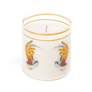 Toiletpaper, Scented Candle: Hands with Snakes