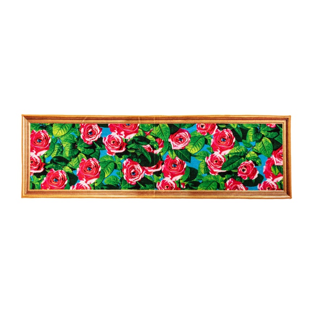 Toiletpaper - Roses with Eyes Mat, Design and Decorative Arts
