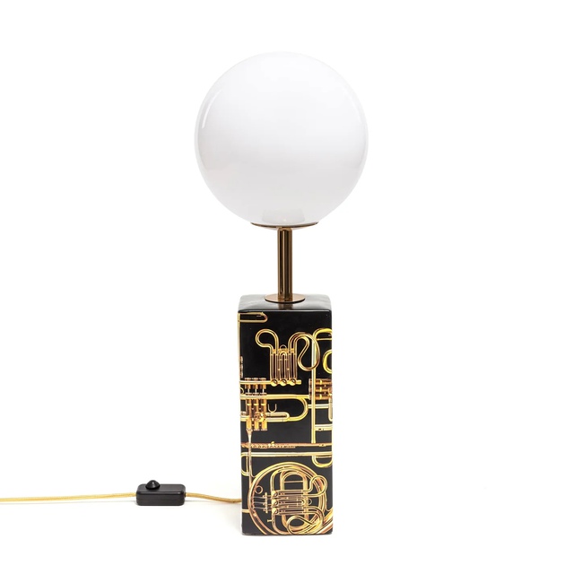 Toiletpaper - &quot;Trumpets&quot; Table Lamp, Design and Decorative Arts