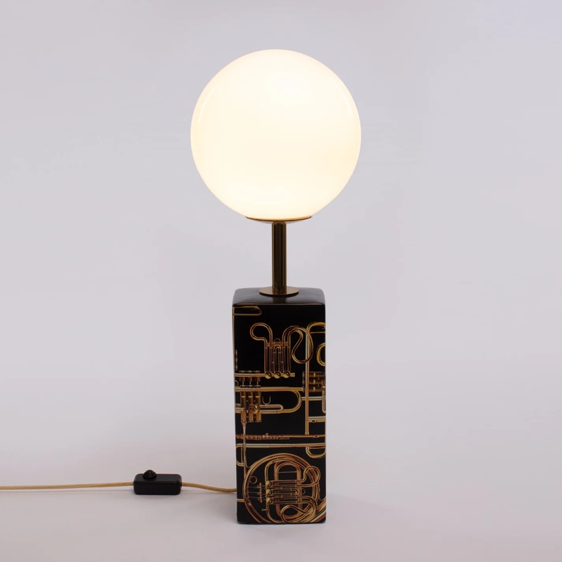 view:89345 - Toiletpaper, "Trumpets" Table Lamp - 