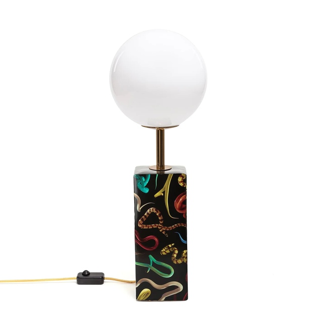 Toiletpaper - &quot;Snakes&quot; Table Lamp, Design and Decorative Arts