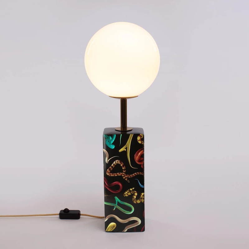 view:89346 - Toiletpaper, "Snakes" Table Lamp - 