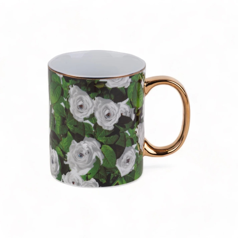 view:89347 - Toiletpaper, "Roses" Porcelain Mug - 