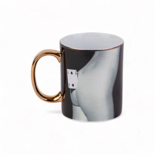 Toiletpaper - &quot;Two of Spades&quot; Porcelain Mug, Design and Decorative Arts