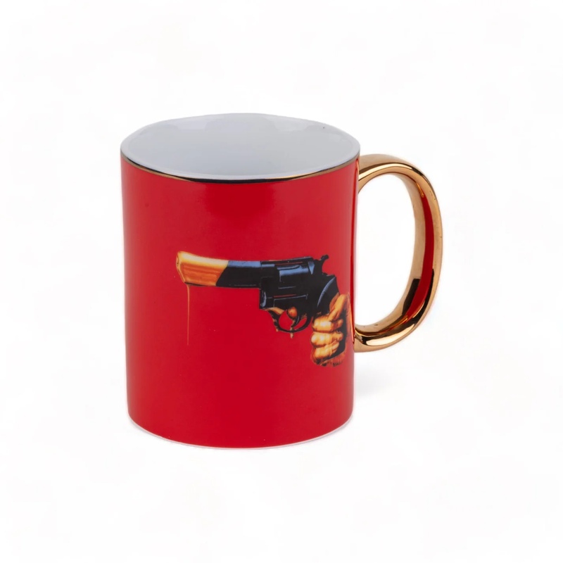 view:89358 - Toiletpaper, "Revolver" Porcelain Mug - 