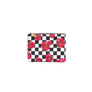 Toiletpaper Cases - Roses on Check (15.5 x 21 cm) art for sale