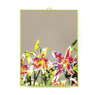 Toiletpaper Mirror - FLOWERS WITH HOLES art for sale