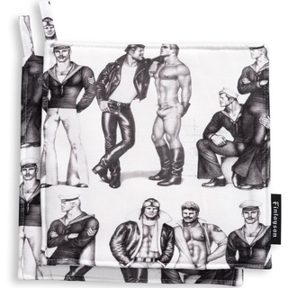 Tom of Finland, “FELLOWS” Pot Holders by Finlayson x Tom of Finland