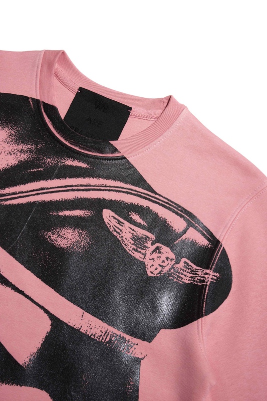 Tom of Finland - Tom of Finland x We Are Spastor Biker Head Sweatshirt -  Pink for Sale | Artspace
