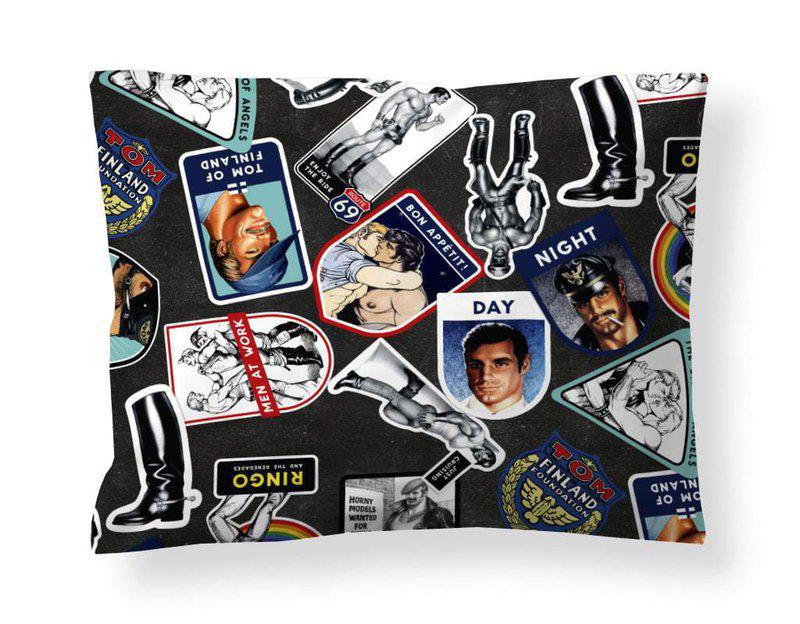 Tom of Finland - Hook-Up Pillow Cover by Finlayson x Tom of Finland for  Sale | Artspace