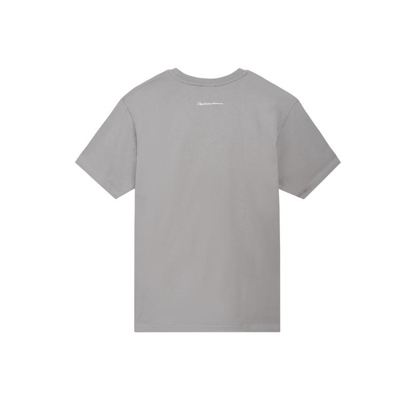 view:85014 - Tom Wesselmann, Mouth #7 T-Shirt, Gray (Unisex) - 