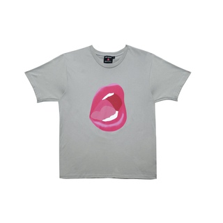 Tom Wesselmann, Mouth #7 T-Shirt, Gray (Unisex)