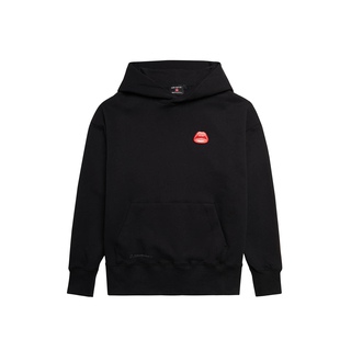 Tom Wesselmann, Mouth Icon Patch Hoodie, Black (Unisex)
