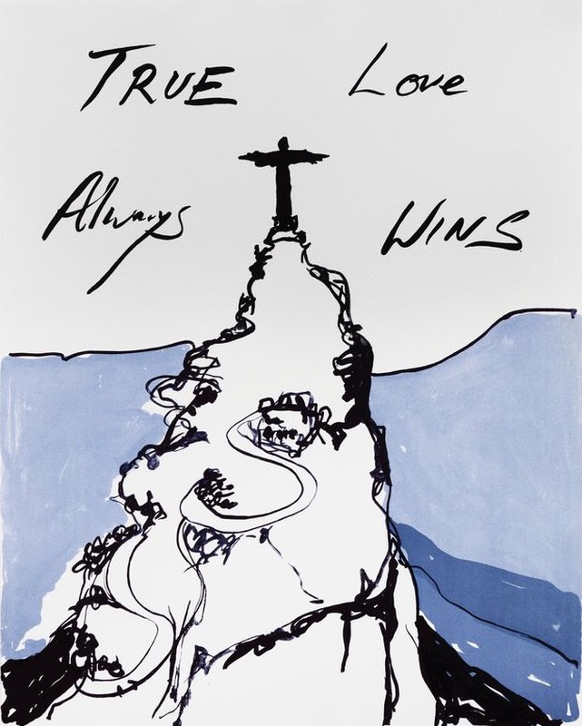 by tracey_emin - True Love Always Wins