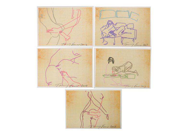 view:48122 - Tracey Emin, The Sex Series (the complete set of 5) - 