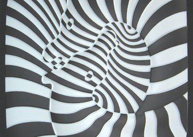 Victor Vasarely's Zebra: A Masterpiece of Optical Illusion