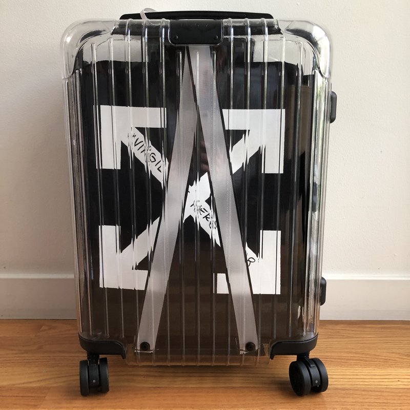 Virgil Abloh - SIGNED OFF-WHITE™ x RIMOWA Suitcase for Sale | Artspace