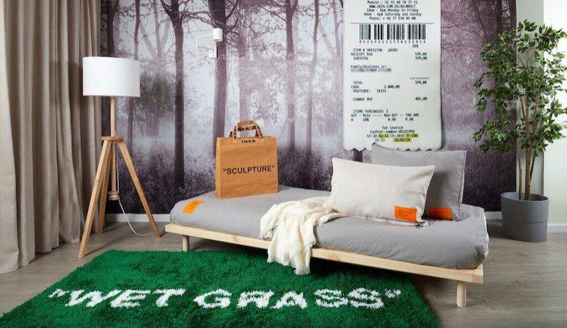 Own the Virgil Abloh x IKEA WET GRASS Rug - Limited Artistry for Your  Interior!