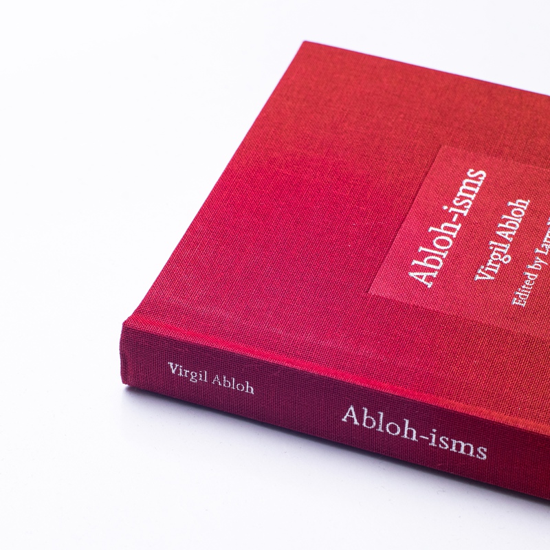 Abloh-isms: the book that collects Virgil Abloh's most