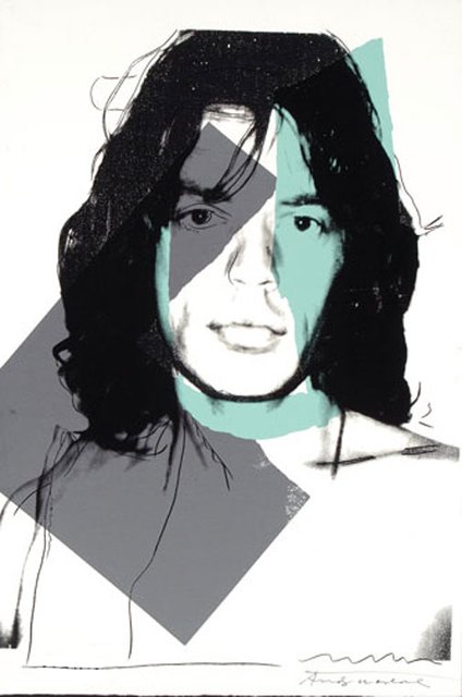 Andy Warhol - Mick Jagger (FS II.138), Print
