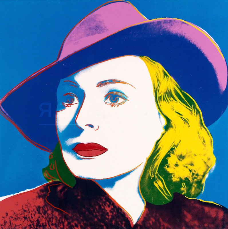 view:34988 - Andy Warhol, Ingrid Bergman, Complete Portfolio (FS II.313-315) - 