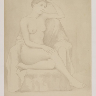 William Bailey, Seated Nude