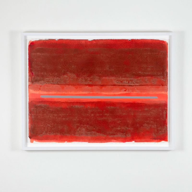 view:76422 - William Perehudoff, Colour Field Study Red - 