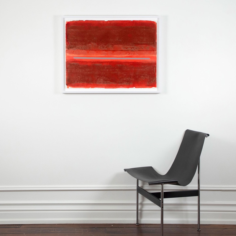view:76430 - William Perehudoff, Colour Field Study Red - 