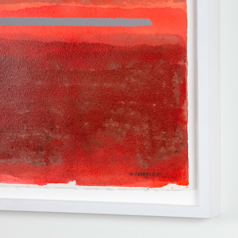 view:76431 - William Perehudoff, Colour Field Study Red - 