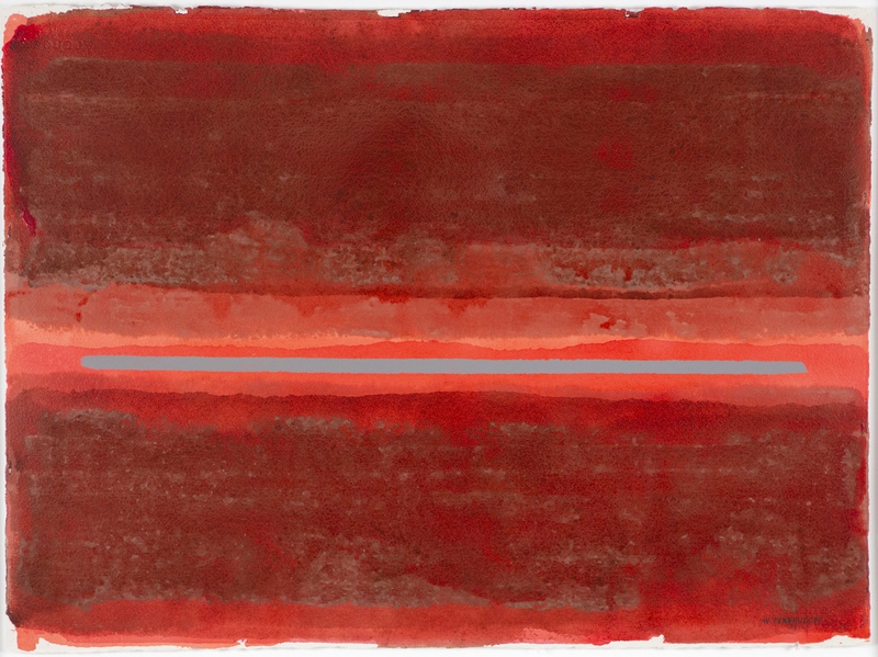 view:76432 - William Perehudoff, Colour Field Study Red - 
