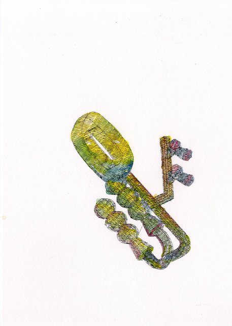 Wook Seo - Haphazard Project (Drawing #6), Work on Paper