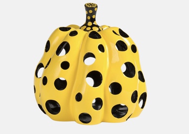 J*e様 Yayoi Kusama NaoshimaPumpkinblack&y Yayoi Kusama, 'Naoshima' Red Pumpkin, Pop Art Resin