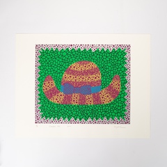 KUSAMA落書き Yayoi Kusama Infinity Nets 1958, Kusama 14 (Signed Print