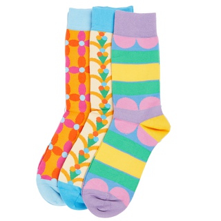 Yinka Ilori, Set Of Three Coloured Socks