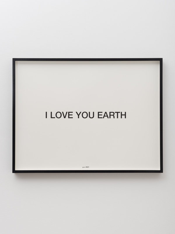view:55217 - Yoko Ono, I LOVE YOU EARTH - 