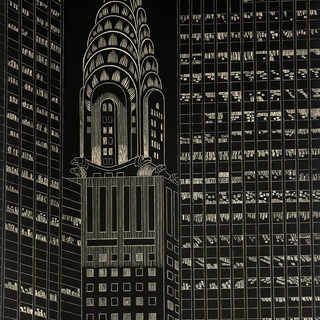 Yvonne Jacquette, Chrysler Building