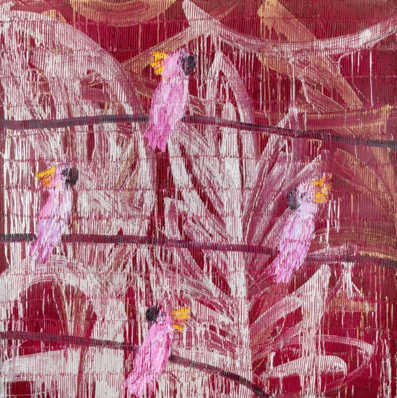 picture of the exhibition location Monsoon Magenta